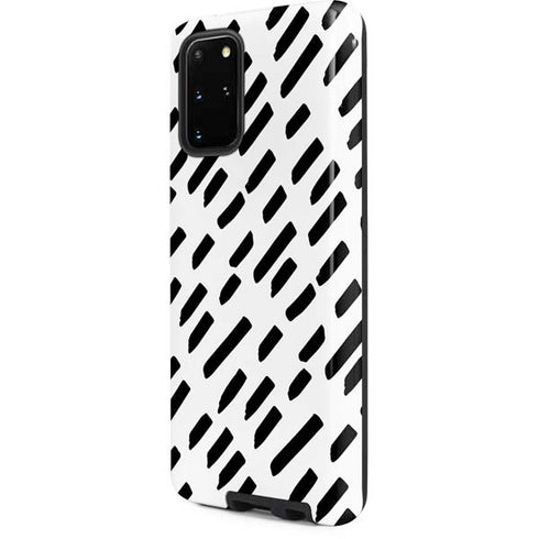 Black Dash Galaxy S20 Plus Pro Case
