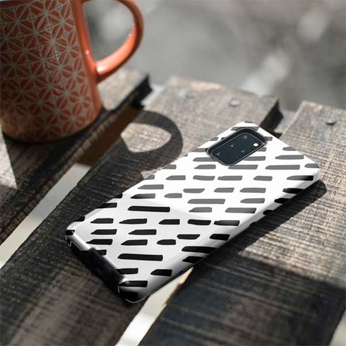 Black Dash Galaxy S20 Plus Pro Case