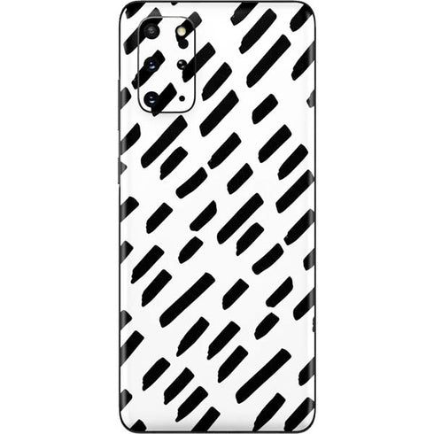 Black Dash Galaxy S20 Plus Skin