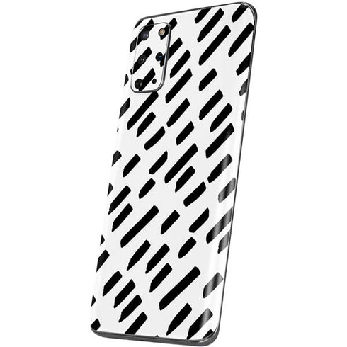 Black Dash Galaxy S20 Plus Skin