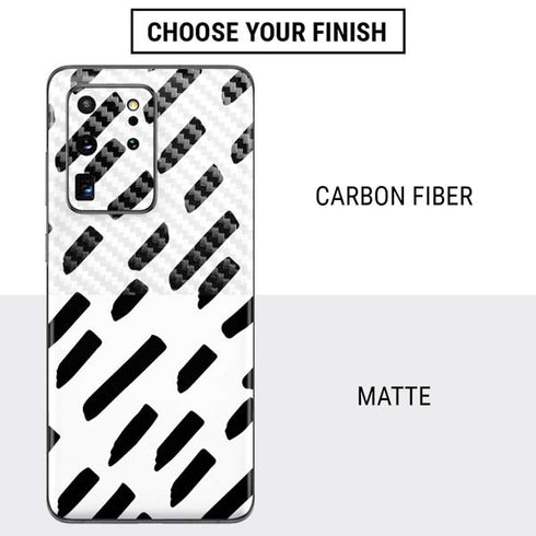 Black Dash Galaxy S20 Ultra 5G Skin