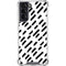 Black Dash Galaxy S21 5G Clear Case