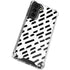 Black Dash Galaxy S21 5G Clear Case