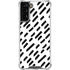 Black Dash Galaxy S21 FE Clear Case
