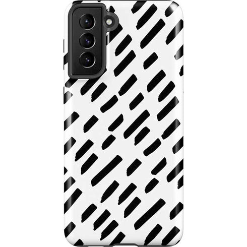 Black Dash Galaxy S21 Plus 5G Pro Case