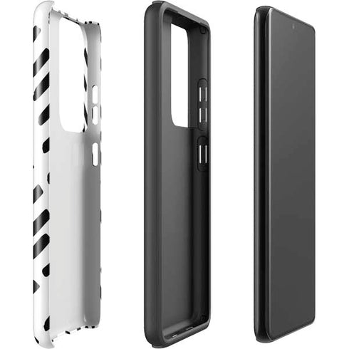 Black Dash Galaxy S21 Ultra 5G Pro Case