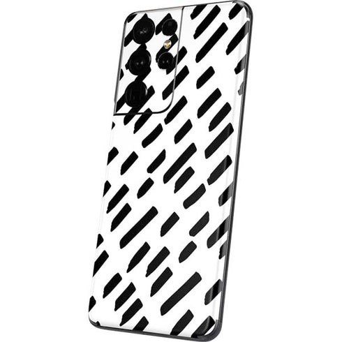 Black Dash Galaxy S21 Ultra 5G Skin