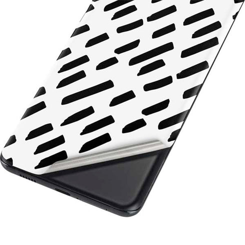 Black Dash Galaxy S21 Ultra 5G Skin