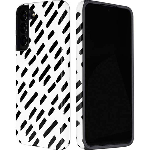 Black Dash Galaxy S22 Pro Case