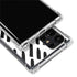 Black Dash Galaxy S22 Ultra Clear Case