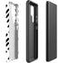 Black Dash Galaxy S22 Ultra Pro Case