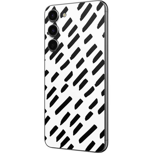 Black Dash Galaxy S23 Plus Skin
