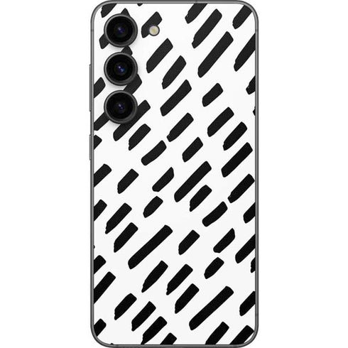Black Dash Galaxy S23 Skin