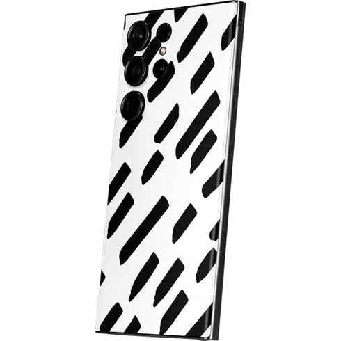 Black Dash Galaxy S23 Ultra Skin