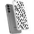 Black Dash Galaxy S24 Plus Clear Case