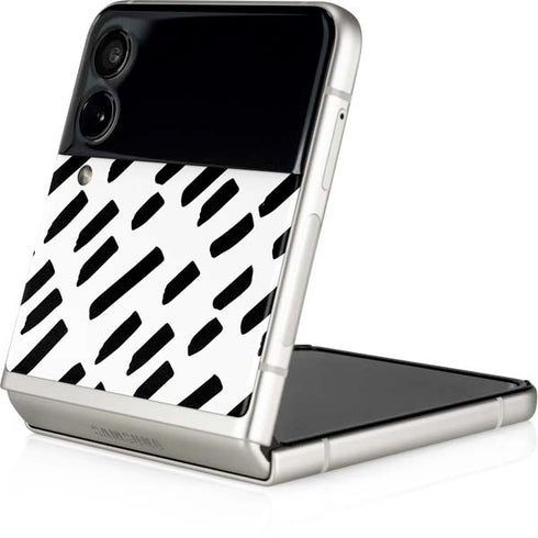 Black Dash Galaxy Z Flip3 5G Skin