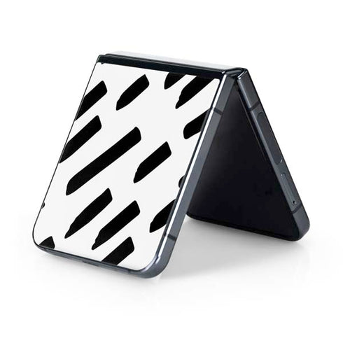 Black Dash Galaxy Z Flip5 5G Skin