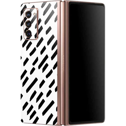 Black Dash Galaxy Z Fold2 5G Skin