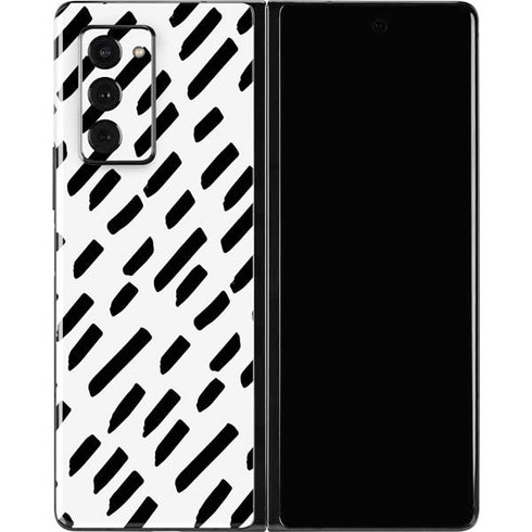 Black Dash Galaxy Z Fold2 5G Skin