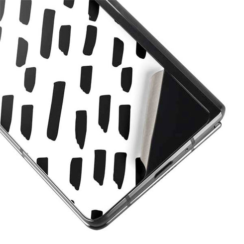 Black Dash Galaxy Z Fold2 5G Skin