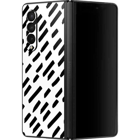 Black Dash Galaxy Z Fold3 5G Skin