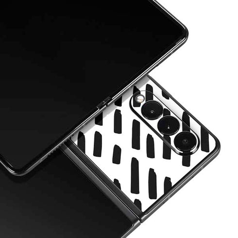 Black Dash Galaxy Z Fold3 5G Skin