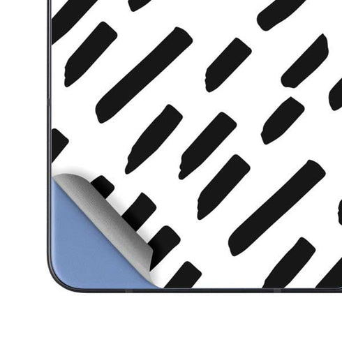 Black Dash Galaxy Z Fold5 5G Skin