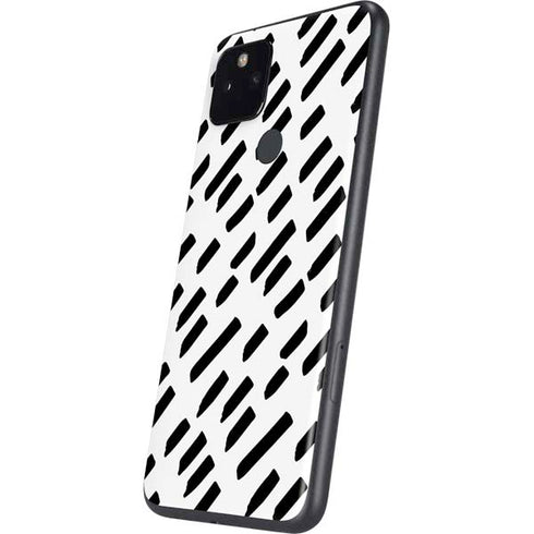 Black Dash Google Pixel 4a 5G Skin