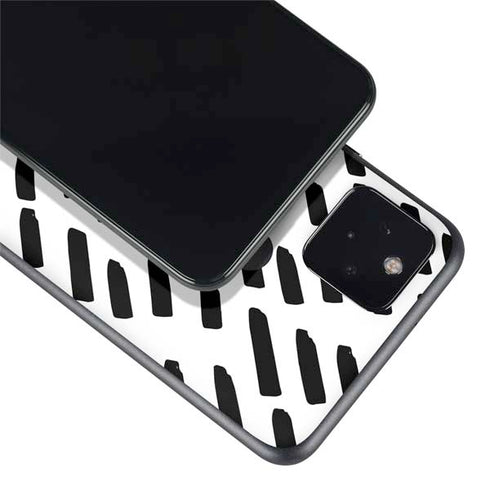 Black Dash Google Pixel 4a 5G Skin