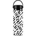 Black Dash Hydro Flask 20oz Wide Mouth Skin