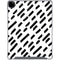 Black Dash iPad Pro 12.9in (2020) Clear Case