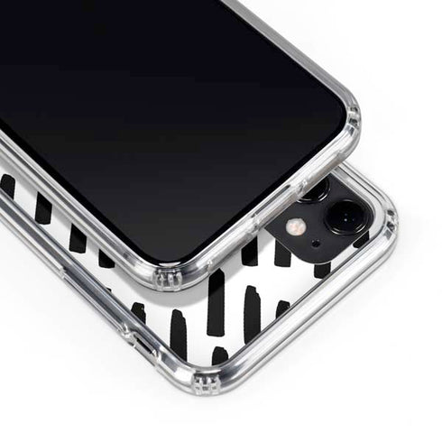Black Dash iPhone 11 Clear Case