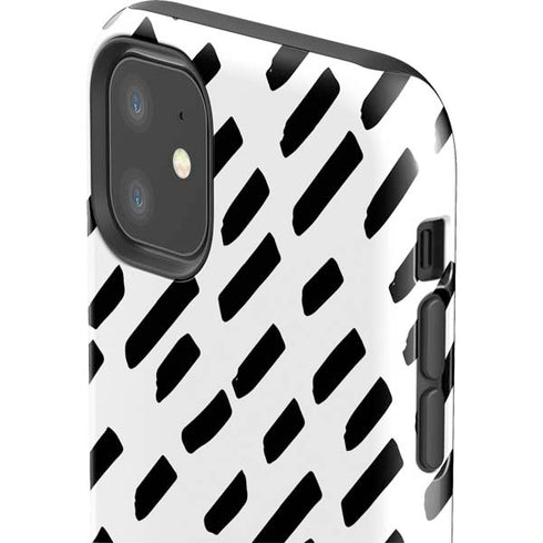Black Dash iPhone 11 Impact Case