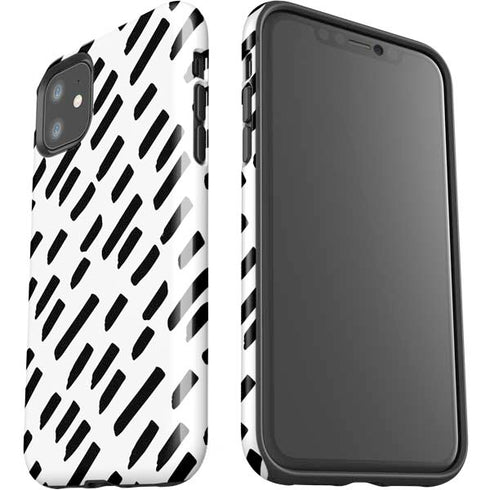 Black Dash iPhone 11 Impact Case