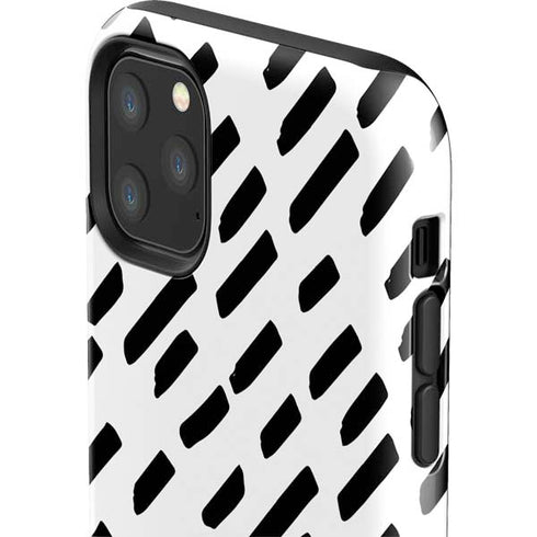 Black Dash iPhone 11 Pro Max Impact Case