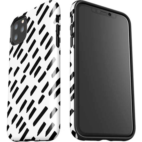 Black Dash iPhone 11 Pro Max Impact Case