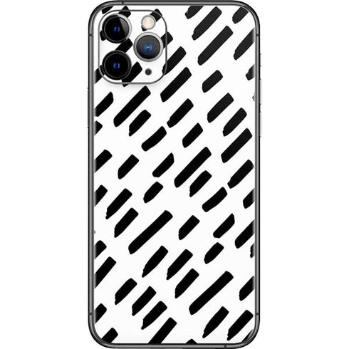 Black Dash iPhone 11 Pro Skin