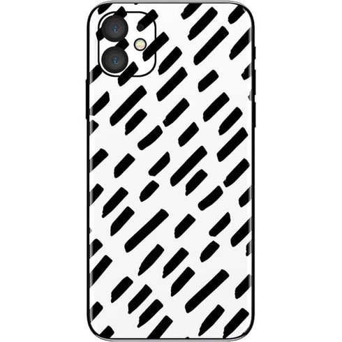 Black Dash iPhone 11 Skin