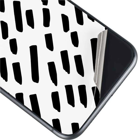 Black Dash iPhone 11 Skin