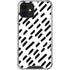 Black Dash iPhone 12 Mini Clear Case