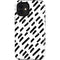 Black Dash iPhone 12 Mini Impact Case