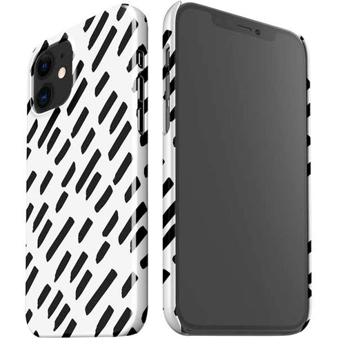 Black Dash iPhone 12 Mini Lite Case