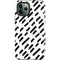 Black Dash iPhone 12 Pro Impact Case