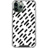 Black Dash iPhone 12 Pro Max Clear Case