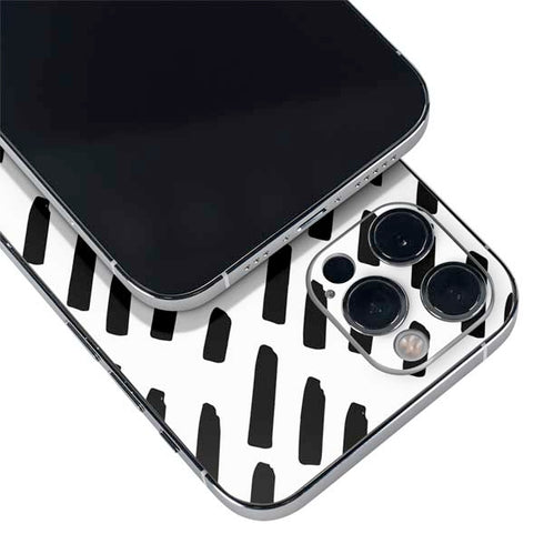 Black Dash iPhone 12 Pro Skin
