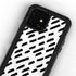Black Dash iPhone 12 Waterproof Case