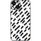Black Dash iPhone 13 Mini Skin