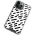 Black Dash iPhone 13 Pro Clear Case