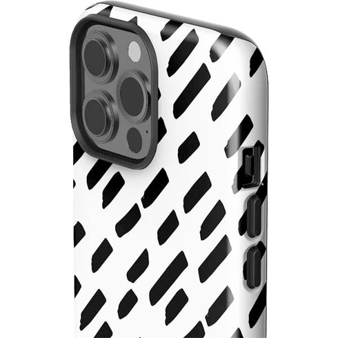 Black Dash iPhone 13 Pro Max Impact Case