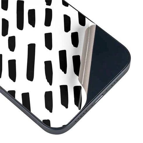 Black Dash iPhone 13 Skin